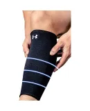 Under Armour Sports Knee Support Socks, Knee Brace for Basketball, Protective Gear for Men And Women, Fitness Training Running Soccer, Black XL Size