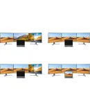 UGREEN Type-C Triple-Screen Display Docking Station, USB-C to DP/HDMI Multi-Screen Thunderbolt 4 Expansion Dock, 4K 60Hz Screen Mirroring, Ethernet Port, Charging, Compatible with Huawei Laptops And Honor Computers