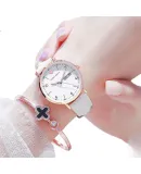 Disney Ladies' Watch, Fashionable Dual Calendar Watch for Teenage Girls, Wristwatch for Middle And High School Students, Women's Watch MK-11319P
