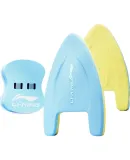 Li-Ning (LI-NING) Kickboard Swimming Training Kickboard A-Frame Board Swimming Posture Practice Buoyancy Board Swimming Aid Board 0462 Blue Pink
