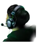 Razer BlackShark V2 X Wired Over-Ear Gaming Headset with Microphone, Passive Noise Cancellation, Compatible with CSGO, Black Myth: Wukong, Black Color, Suitable for Triangular Actio