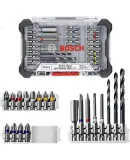 BOSCH Screwdriver And Phillips Head Drill Bits Set, Electrical Repair Toy Disassembly, Versatile Magic Box 20-Piece Bit Kit