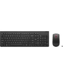 Lenovo Wireless Keyboard And Mouse Combo, Chocolate Keyboard, ThinkPad Red Dot Optical Mouse, Desktop And Laptop All-In Keyboard And Mouse Set