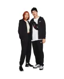 NIKE Men's Spring And Autumn Hooded Jacket, Casual Sports, Trendy Versatile BV2649-010 Black XL