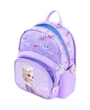 Disney Children's Backpack for Kindergarten, Ages 3-6, Junior And Senior Classes, Ultra-Light Cute Girls' Small Backpack, Elsa Princess Blue