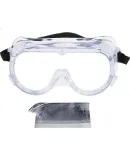 3M 1621AF Safety Goggles, Industrial Cutting, Dust Protection, Cycling Splash-Proof, Anti-Fog Glasses Cover, Laboratory Myopia Protectio