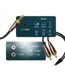 UGREEN 3.5mm to Dual RCA AUX Audio Cable, One-To 3.5mm to 2RCA Male-To Connection Cable for Computer, TV, Mobile Phone, Speaker, Amplifier, Subwoofer Conversion Cable, 1 Meter, 80845