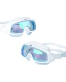 Li-Ning Swimming Goggles, Large Frame, Myopia Correction, High Definition, Waterproof, Anti-Fog, Swimming Glasses for Men And Women, Coated Lenses, Diving Goggles Equipment, 700°