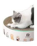 Cat scratching board cat bed integrated round wear-resistant cat claw board large corrugated paper basin cat toys cat supplies