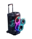 JBL PARTYBOX 320 Speaker, Outdoor Bluetooth Subwoofer, Portable Smart Speaker for Computer, Mobile Karaoke, Square Dancing, And Conference Amplificatio