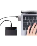 UGREEN Type-C Expansion Dock, USB-C Adapter 3.0 Hub, 2-In Direct Plug-In Expansion Dock, Compatible with Macbook, Huawei Laptops, Converter for Phones And Tablets