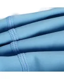 Li-Ning Children's Swim Cap, Cute Solid Color Fabric Swimming Cap for Boys And Girls, Comfortable Swim Cap 633 Blue