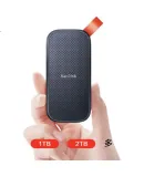 SanDisk (SanDisk) 480GB Type-C USB3.2 Portable Solid State Drive (PSSD) E30 High-Speed Portable SSD Read Speed 520MB/s Compatible with Smartphones And Laptops