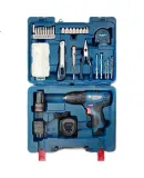 BOSCH (BOSCH) Electric Drill, Wall Drilling, Multi-Functional Household GSB120 Single Battery 12V Lithium (84 Accessories + Manual Tools)