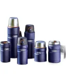 THERMOS Insulated Bottle, 1200ml, for Men And Women, Travel Camping Large Capacity Water Bottle, Student Birthday Gift, TSK2 Atlantic Blue