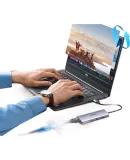 UGREEN USB 3.0 to Gigabit Ethernet Adapter Expansion Dock Splitter External Network Cable Converter RJ45 Wired Network Card Adapter Expansion Dock Suitable for Desktop And Laptop Hub