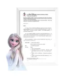 Disney Roller Skates for Children, Inline Skates Set for Boys And Girls, Beginner-Friendly Adjustable Straight-Line Roller Skates with Eight Wheels, Full Light-Up Design, Large Size