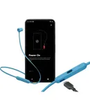 Beats Flex Bluetooth Wireless In-Ear Headphones for Mobile Phones Neckband Headphones with Microphone for Calls (Cool Flame Blue)