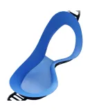 Li-Ning Children's Swimming Goggles for Boys And Girls, Waterproof Anti-Fog Swim Glasses, Kids Diving Protective Goggles LSJR700-1 Ice Lake Blue