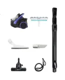 Panasonic [Subsidy] Upright Vacuum Cleaner, Household Dual-Separation Long Battery Life Cleaning Machine, Powerful Suction for Cats And Dogs, Pet Hair Removal, Suitable for Home Use MC-6LC45AJ81