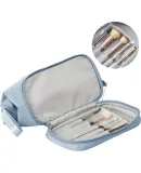 Lehuolvxing Large Capacity Portable Makeup Bag Travel Toiletry Organizer for Women, Business Trip Ladies Handheld Raised End Wet And Dry Separation Box