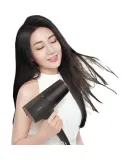 PHILIPS Hair Dryer Negative Ion Series 5 Pro, Volumizing Barrel, Temperature-Sensing Protection, 40 Million Negative Ions, High-Power Large Airflow Quick-Drying Black, Birthday Gift