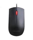 Lenovo Wired Mouse, Full-Size Mouse, ThinkPad Red Light Mouse, Laptop And Desktop Office Mouse, USB Black, 1600 DPI, 4Y50R20863