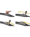 Ouji Rear Wiper Blade/rear Wiper/rear Window Wiper for Honda New CRV [2017 Model to Present], Elysion/Odyssey Original Factory-Installed A-Grade Rubber Strip