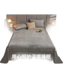 Nanjiren Single Bed Sheet, Flannel Milk Velvet Bedding, Plush Winter Single/double for 1.5/1.8 Meter Bed, 230*245cm