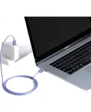 Baseus Dual Type-C Data Cable, PD100W Fast Charging Cable, CtoC Charging Cable, Car Charger 5A, Suitable for Apple 15/16 MacBook, Laptops, Huawei, Xiaomi Phones