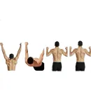 Li-Ning (LI-NING) Pull-Up Elastic Band, Middle School Physical Education Exam-Specific Auxiliary Band, Junior High School Student Single Bar Training Support Belt