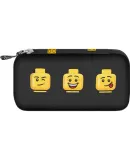 LEGO (LEGO) Double-Layer 3D Cartoon Pencil Case, Hard Shell 3D Pencil Pouch, School Gift for Girls And Boys, Black Expression 20027