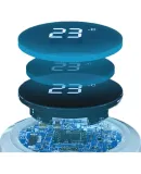 PHILIPS Insulated Mug for Men And Women, Smart Digital Display Tea Infuser, 316 Stainless Steel, Student Business Commemorative Gift