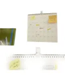 3M Hook Calendar Key Hooks Picture Hanging Hooks Strong Adhesive No-Drill Wall-Friendly Small Size 5 Pieces