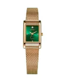 CITIZEN Watch, Juicy Tint Series Quartz Square Green Dial Women's Watch, Gift for Girlfriend, EJ6123-81W