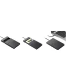 UGREEN USB 3.0 External Hard Drive Enclosure, 2.5-Inch Hard Drive Case, Compatible with Laptops And Desktop Computers, SATA Interface for SSD And Mechanical Hard Drives, Model 30719