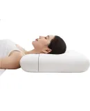 NOYOKE Hotel-Style Slow Rebound Memory Foam Cervical Pillow, Full Neck Pillow for Adults, Extended [Without Outer Cover Low Pillow]