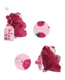 Disney Plush Doll Toy Keychain Birthday Gift for Girls, Toy Story Strawberry Bear Pendant Blind Box
