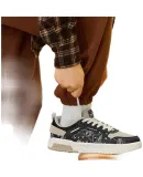 361° Men's Sports Shoes, Autumn And Winter Retro Versatile Thick-Soled Warm White Casual Sneakers, Model 672136611-8