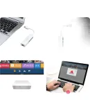 Acer USB to Ethernet Adapter, RJ45 Network Port Hub Converter, Laptop And Desktop Ethernet Port Expansion Dock