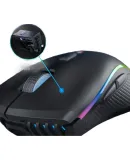 HP G1 Pro Wireless Mouse Wired Gaming Mouse Macro Programming RGB Office Laptop, LOL PUBG E-Sports Mouse Wireless Rechargeable