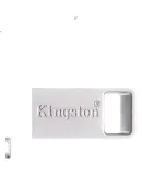 Kingston 64GB USB3.2 Gen1 Flash Drive DTMC3G2 Silver Metal Mini Car USB Drive High Capacity 200MB/s Read Speed