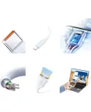 UGREEN Type-C Data Cable, 6A, Compatible with Huawei Super Fast Charging 100W/66W, Charging Cord for Pura80/70/Mate70/60Pro/X6, Honor Xiaomi Android Phones, 0.5 Meters