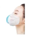 3M Mask 9513 Lightweight N95 3D KN95 Mask for Dust Storms, Droplets, Smog, And Particulates, White, 5 Pieces