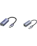 UGREEN USB 3.0 to Ethernet Adapter, Gigabit Wired Network Card to RJ45 Network Cable Converter, Interface Adapter Suitable for Apple, Huawei, Xiaomi Laptops External Docking Statio