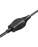 UGREEN Power Cord, Two-Prong Core Host Power Extension Cable, Suitable for Electric Vehicle Charging, Air Conditioning, Computer Monitoring, TV Extended Plug Socket, 1.5 Meters, 50197