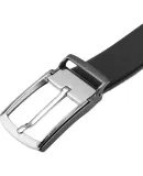 Samsonite Men's Leather Belt, High-End Casual Pin Buckle Belt, Gift Box, Birthday Present, NQ1