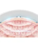 PHILIPS Neck Massager, Cervical Massage Device, Shoulder And Neck Massager, EMS Dual-Frequency Pulse Massager for Shoulders And Neck, Portable Massager, Birthday Gift for Boyfriend Or Girlfriend, New Year's Gift, Annual Party Present, 3302N Blue