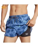 361° Men's Swim Trunks, Anti-Embarrassment Loose Quick-Dry Swimming Shorts, Square-Leg Beach Shorts, Hot Spring Swimming Gear