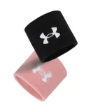 Under Armour Wrist Guards for Men And Women, Sweat-Absorbing Fitness Compression Wrist Support, Billiards And Badminton Equipment Protective Gear, Blue, Two-Pack